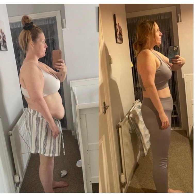 Unity Fitness member transformation 3