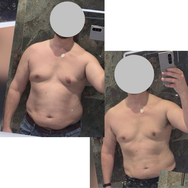 Unity Fitness member transformation 4